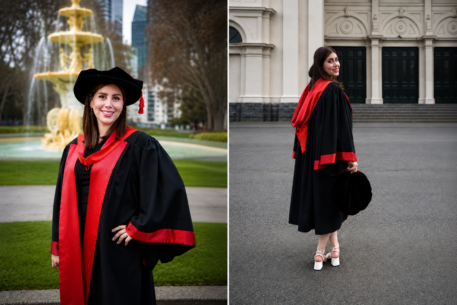 Professional university graduation photography Melbourne